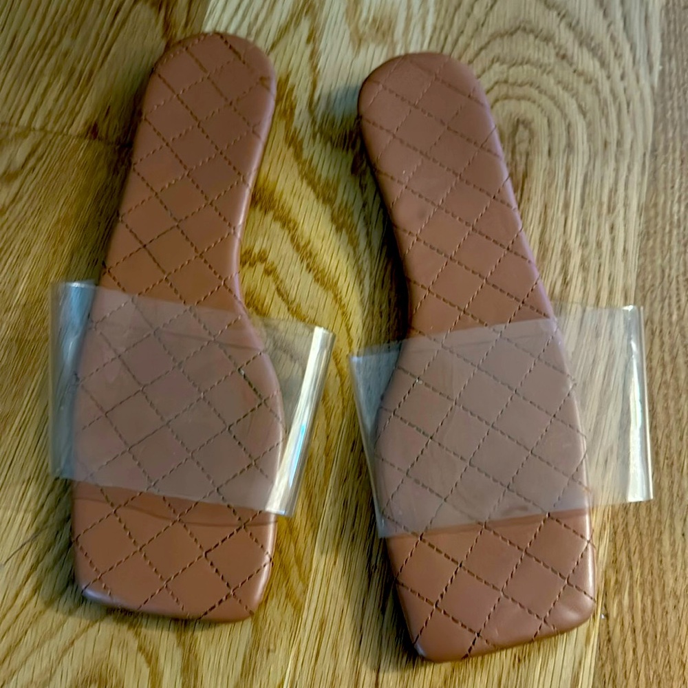 Clear Sandals size 36
